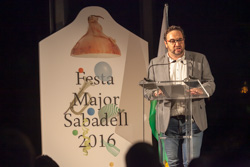 Recepció de Festa Major de Sabadell 2016 
